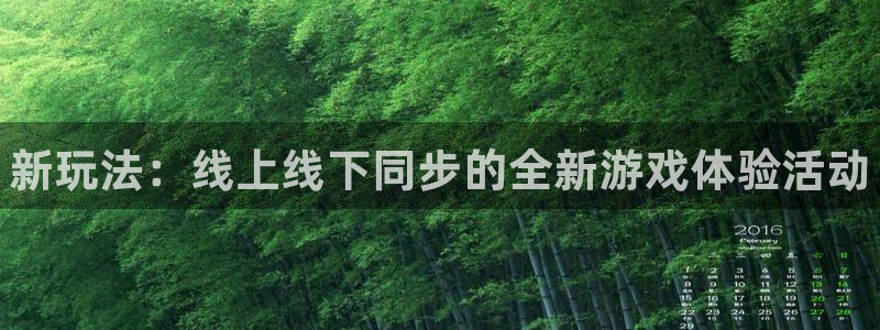 高德娱乐注册服务条款：新玩法：线上线下同步的全新游戏体验活动